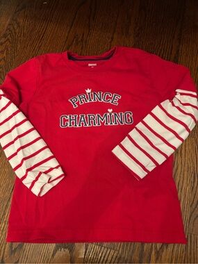 Gymboree Red 'Prince Charming' Layered-Look Long Sleeve Tee